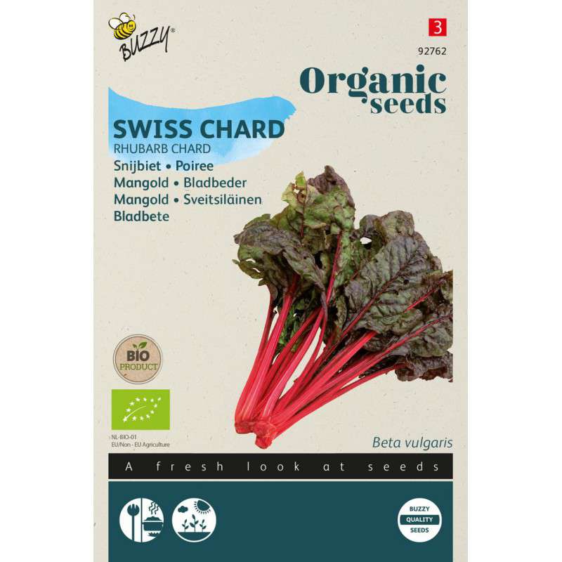 Snijbiet Rhubard Chard